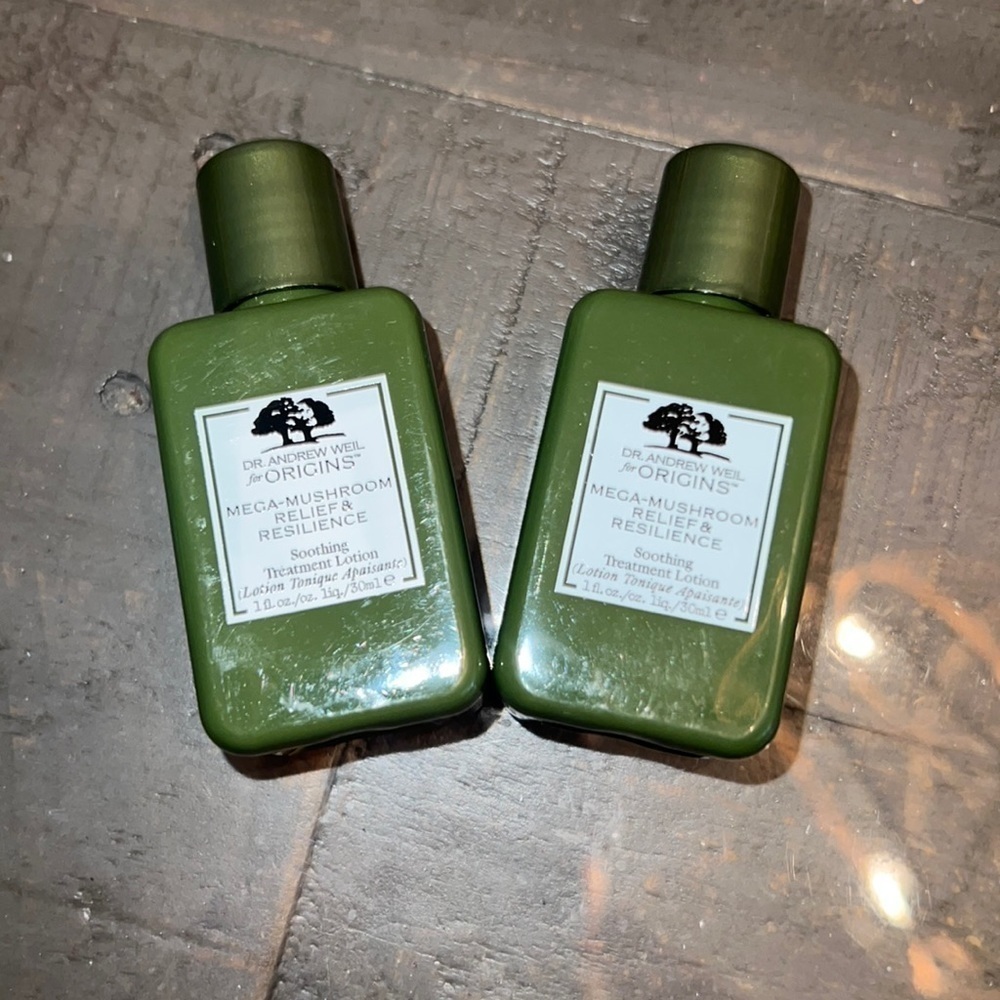 2pc Origins Dr Andrew Weil Mega-Mushroom Relief & Resilience Soothing Lotion 1oz